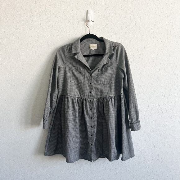 Sezane Aurora Dress Pied De Poule (Houndstooth) - Size 36 - Picture 3 of 8